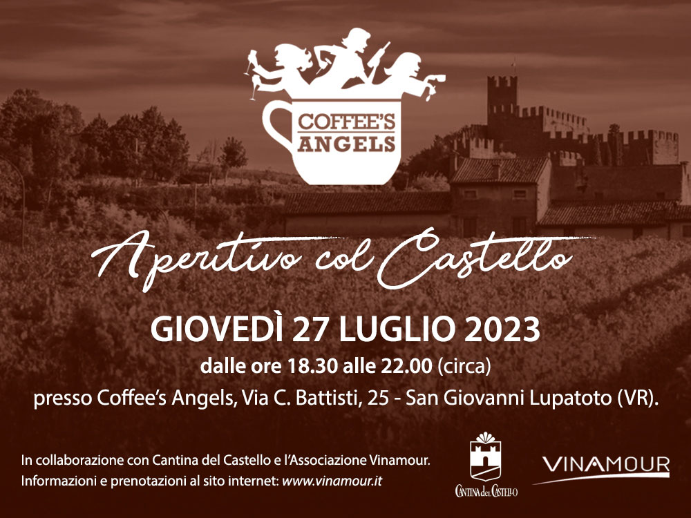 Coffee's Angels e Vinamour presentano: Aperitivo col Castello