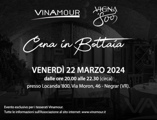 Vinamour e Vigna ‘800: Cena in Bottaia